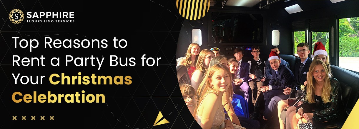 Top Reasons To Rent A Party Bus For Your Christmas Celebration